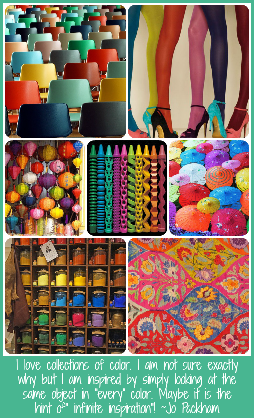 jo's favorite things: collection of color