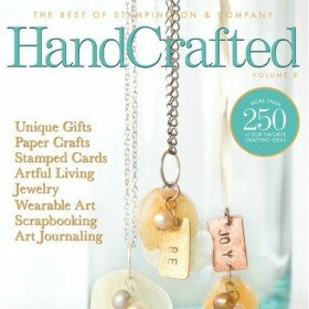 handcrafted magazine from stampington