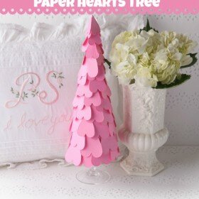 paper heart tree