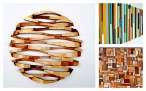 re-purposed up-cycled wood art